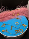 2Pcs Lux jewelry Necklace and Bracelet