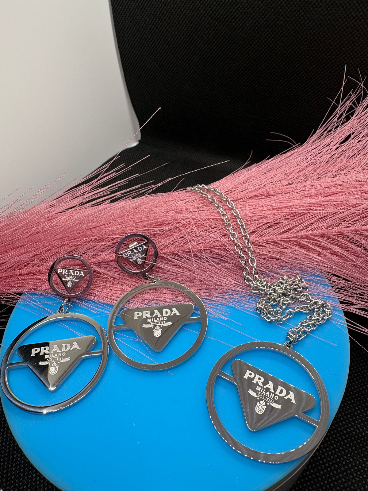 2 Pcs Lux jewelry Earrings and Necklace 2 Styles