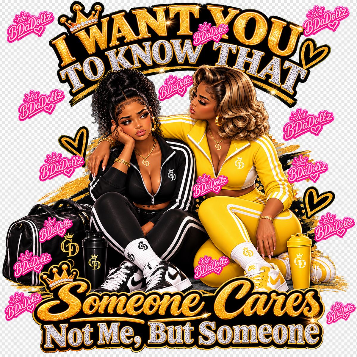 Someone cares/High quality graphic design /digital downloads DTF transfer