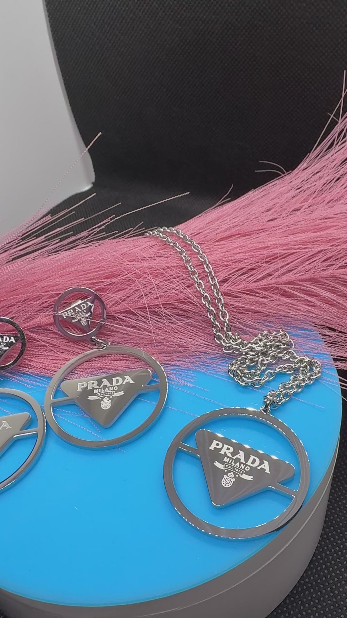 2 Pcs Lux jewelry Earrings and Necklace 2 Styles